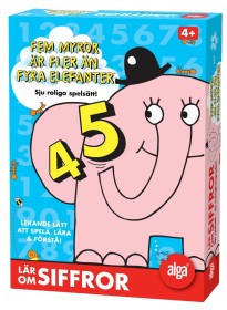 Alga, Fem myror är fler än fyra elefanter, Siffror