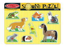 Melissa & Doug, Husdjur Ljud Pussel