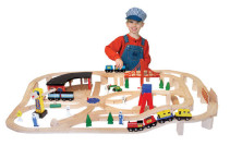 Melissa & Doug, Tågset i Trä
