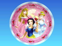 Disney Princess, Tallrikar, 8 st, 23 cm
