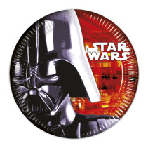 Star Wars Classic, Tallrik 23 cm, 8 st