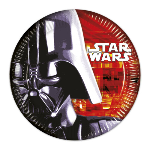 Star Wars Classic, Tallrik 23 cm, 8 st