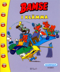 Minibok bamse, Bamse i klämma
