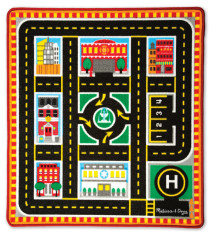 Melissa & Doug, Lekmatta med utryckningsfordon