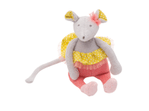 Moulin Roty, Skallra Mus Mademoiselle Souris 19cm