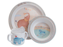 Moulin Roty, Mugg, Tallrik & Skål Les Papoum
