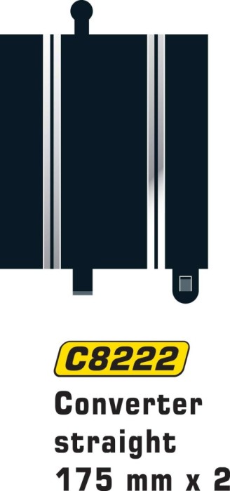 Scalextric, Classic To Sport Track conversion, 175mm (2 st)