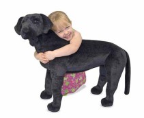 Melissa & Doug, Mjukisdjur – Svart Labrador