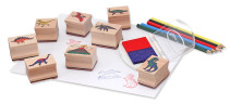 Melissa & Doug, Dinosauriestämpel-set