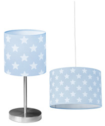 Kids Concept, Star, Lampor, Ljusblå, Paket