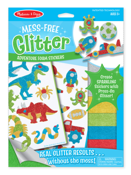 Melissa & Doug, Gör dina egna glittriga tjocka äventyrsstickers
