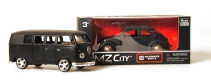 Volkswagen Bubbla, Matt svart, 12 cm