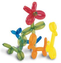 Figurballonger, 135 cm med pump, 20 st