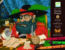 Djeco, Draw pirates Målarkit