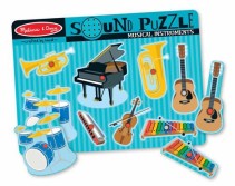 Melissa & Doug, Ljudpussel – Musik Instrument 8 bitar