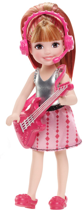 Barbie, Rockäventyret, Chelsea med rosa gitarr