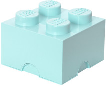 LEGO, Förvaring 4, Design Collection, Aqua