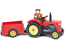 Le Toy Van, Traktor med Förare & Släp