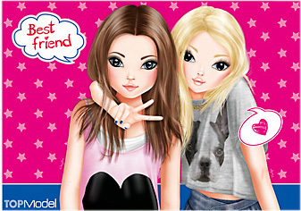 TOPModel, Skrivunderlägg, Best Friends