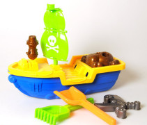 Sandset Piratskepp 5-delar