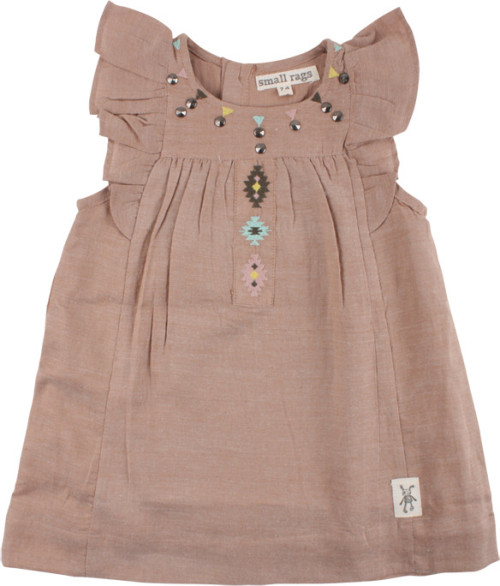 Small Rags, Klänning, Mocha mousse