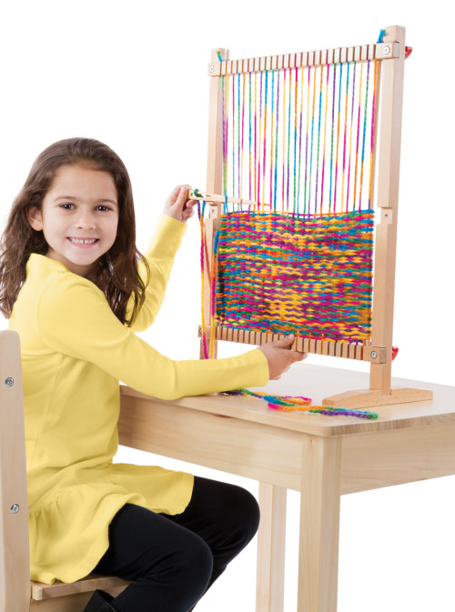 Melissa & Doug, Stor vävram med garn