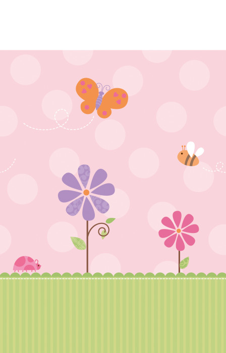 Tweet Baby Girl, Pappersduk, 137×259 cm