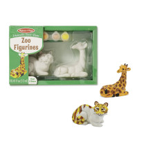 Melissa & Doug, Dekorera dina egna djur från zoo,  2 st