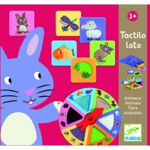 Djeco, Tactilo, Lotto med djur