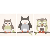Kids Concept, Poster Pumpkin, 3-pack