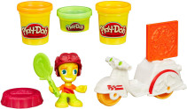 Play-Doh, Leklera, Town Mini Vehicle, Town Pizza delivery