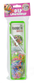 Rainbow Loom Band set, 300 st