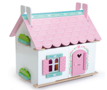 Le Toy Van, Lily´s Cottage, Möblerat Dockhus