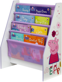 Peppa Pig, Bokhylla med fack