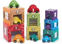 Melissa & Doug, Nesting & Sorting Garages & Cars