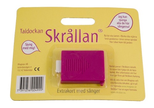 Skrållan, Ljudkort med 5 sånger