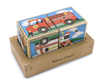 Melissa & Doug, Ljudklossar, Fordon