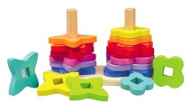 Hape, Double Rainbow Stacker
