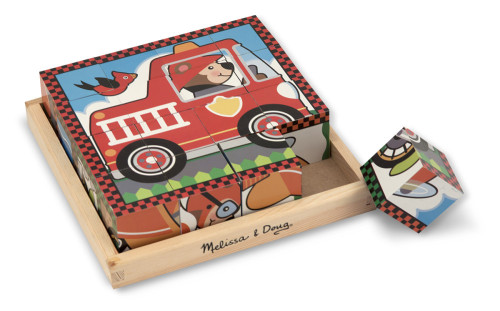 Melissa & Doug, Fordon Kub Pussel