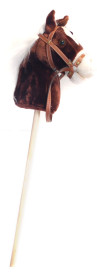 Käpphäst 95 cm mellanbrun
