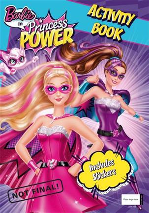 Pysselbok – Barbie Superprinsessan