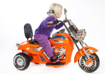 Azeno, Elmotorcykel, Harley, Orange