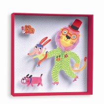 Djeco, 3D Tavla Lejon