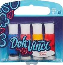 Play Doh, Doh Vinci Refill, 4-pack
