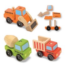 Melissa & Doug, Arbetsfordon i trä