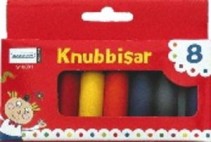 Knubbiskritor 8 st.