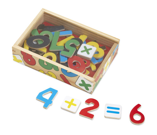 Melissa & Doug, Magnetiska Träsiffror