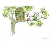 Brokiga, Poster Tree House 24×30