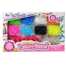 Loom Band, Set med verktyg och 1200 st band