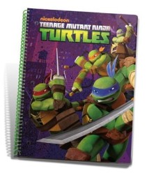 Ninja Turtles, Sprialblock, A5